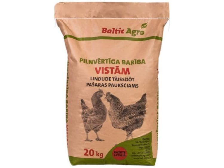 Granuleeritud täissööt munakanadele