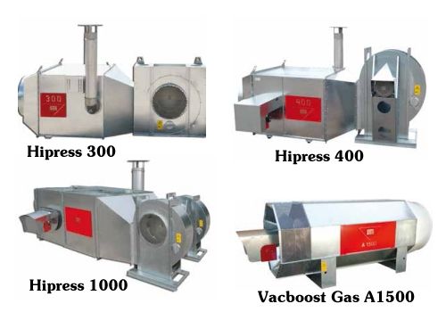 ANTTI viljakuivatikatlad Hipress ja Vacboost Gas